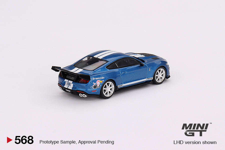 Mini GT 1/64 Shelby GT500 Dragon Snake Concept Ford Performance Blue LHD(MGT00568-CH)