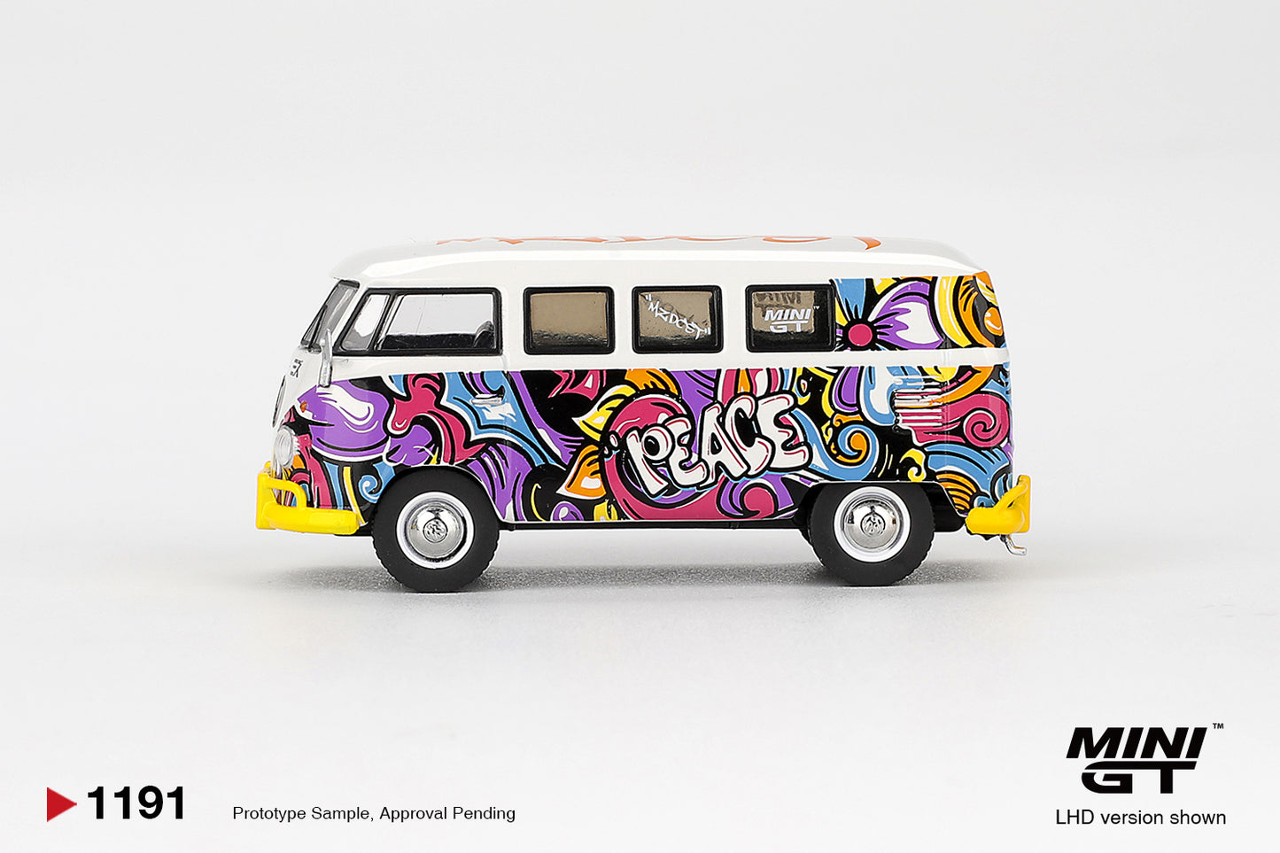 Mini GT 1:64 Volkswagen T1 Microbus Mizu Design (MGT01191-CH)