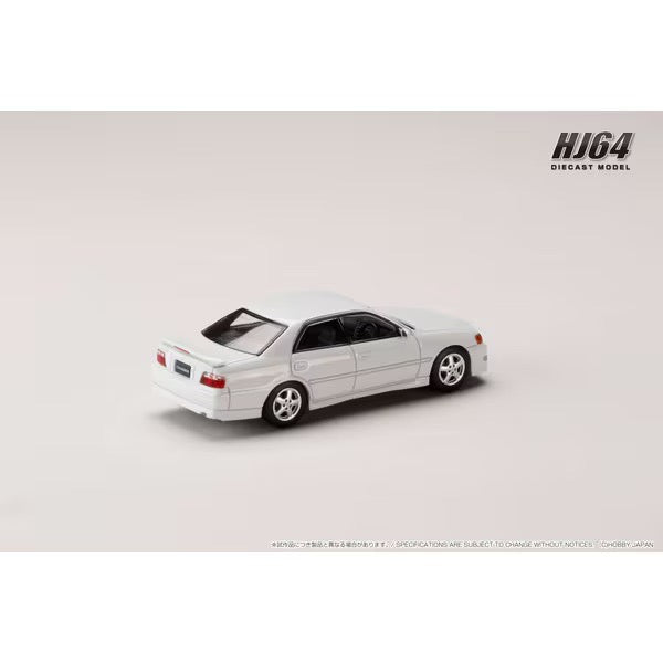 Hobby Japan 1:64 Toyota Chaser TOURER V JZX100 1998 Super White II (HJ642072W)