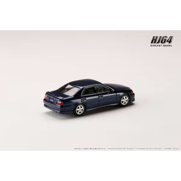 Hobby Japan 1:64 Toyota CHASER TOURER V (JZX100) 1998 DARK BLUE MICA (HJ642072DBL)