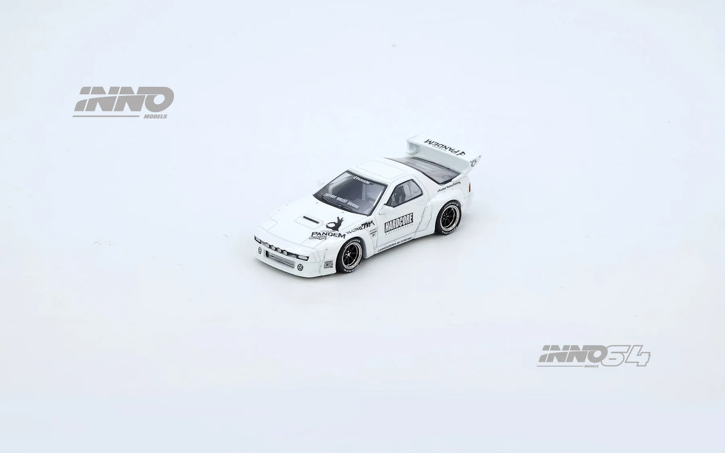 INNO64 1:64 MAZDA RX7 (FC3S) PANDEM AERO Widebody Kit (IN64-RX7FCP-WHI1)