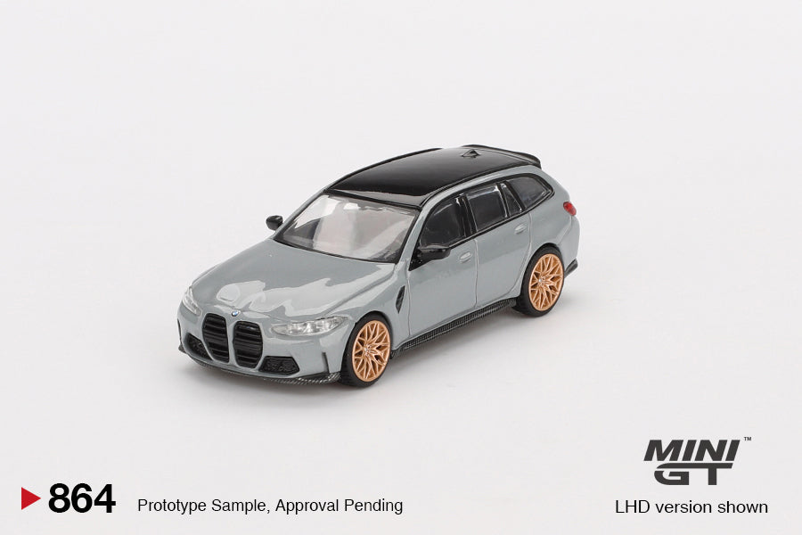 Mini GT 1:64 BMW M3 Competition Touring Brooklyn Grey (MGT00864-CH)