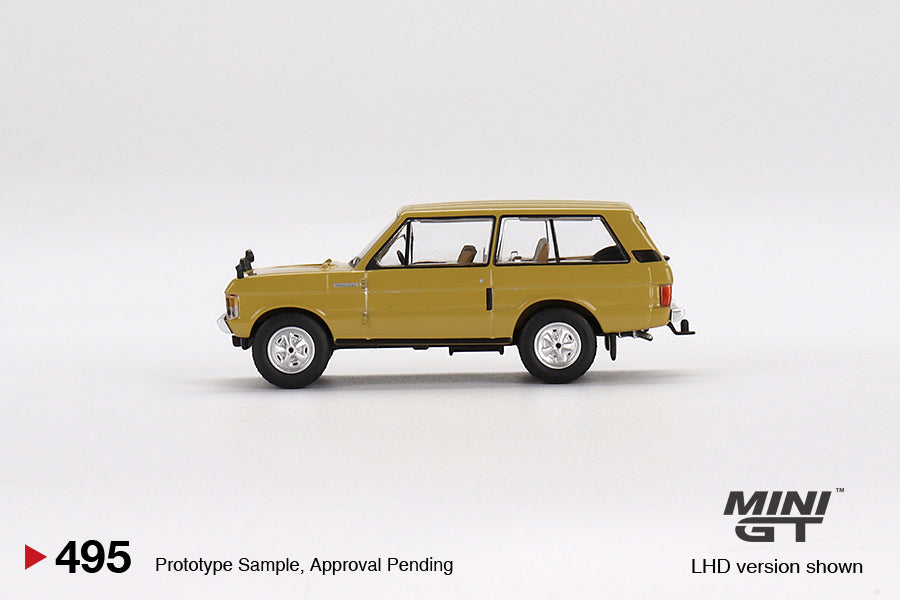 Mini GT 1/64 Range Rover 1971 Bahama Gold RHD (MGT00495-R)