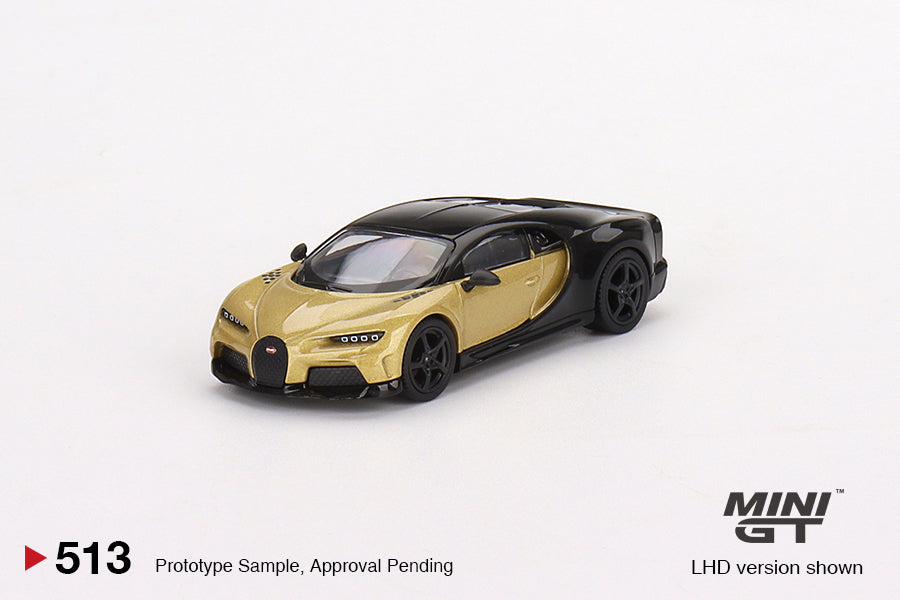 Mini GT-1/64 Bugatti Chiron Super Sport Gold LHD (MGT00513-L)