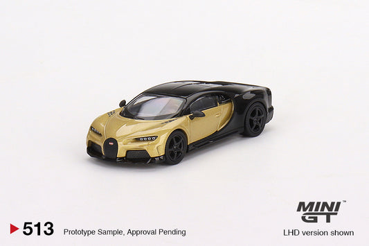 Mini GT-1/64 Bugatti Chiron Super Sport Gold LHD (MGT00513-L)