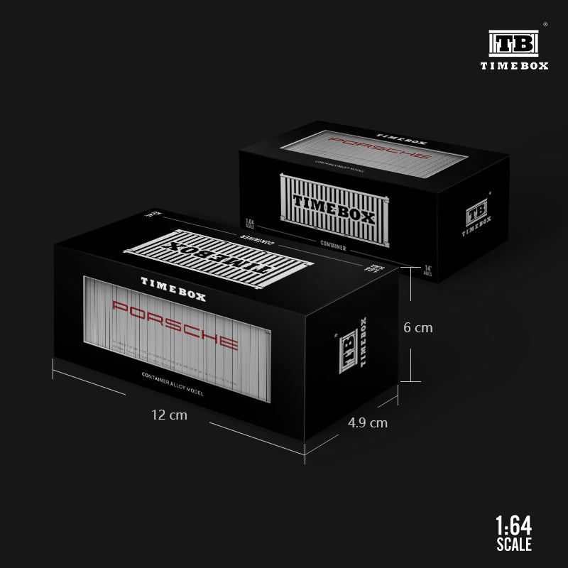 Time Box 1/64 20ft Shipping Container Full Metal Made- Nissan Version