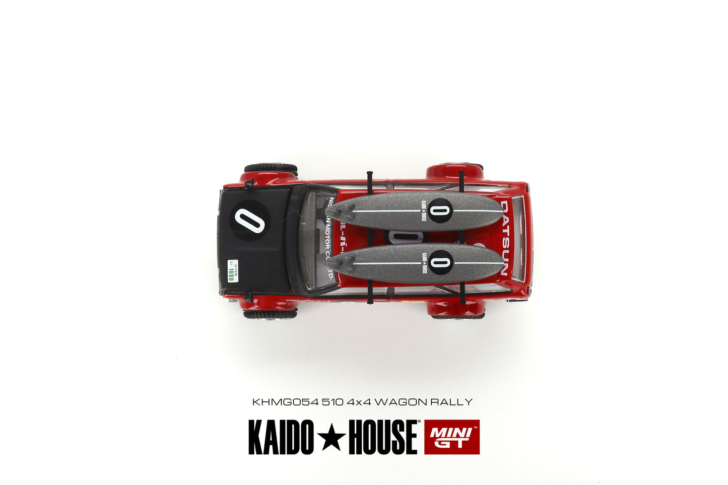 Mini GT- 1/64 Datsun KAIDO 510 Wagon Kaido GT Surf Safari RS V2 Kaido House (KHMG054)