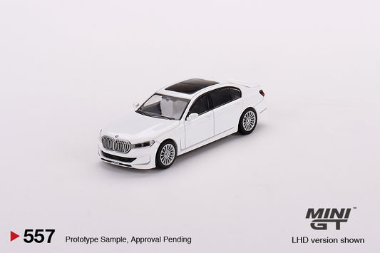 Mini GT 1/64 BMW Alpina B7 xDrive Alpine White RHD (MGT00557-R)