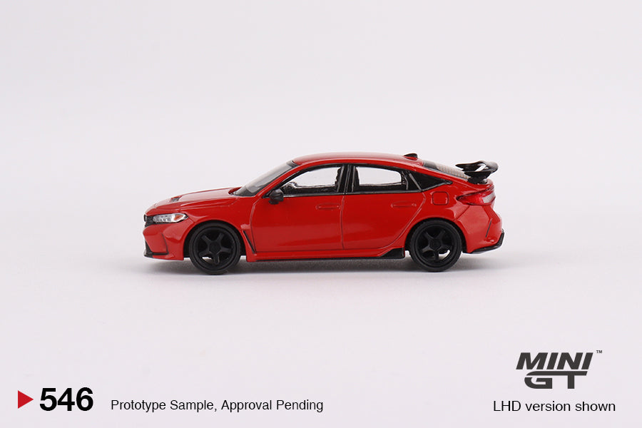 Mini GT 1/64 Honda Civic Type R FL5 Rallye Red 2023 W/ Advan GT Wheel RHD (MGT00546-R)