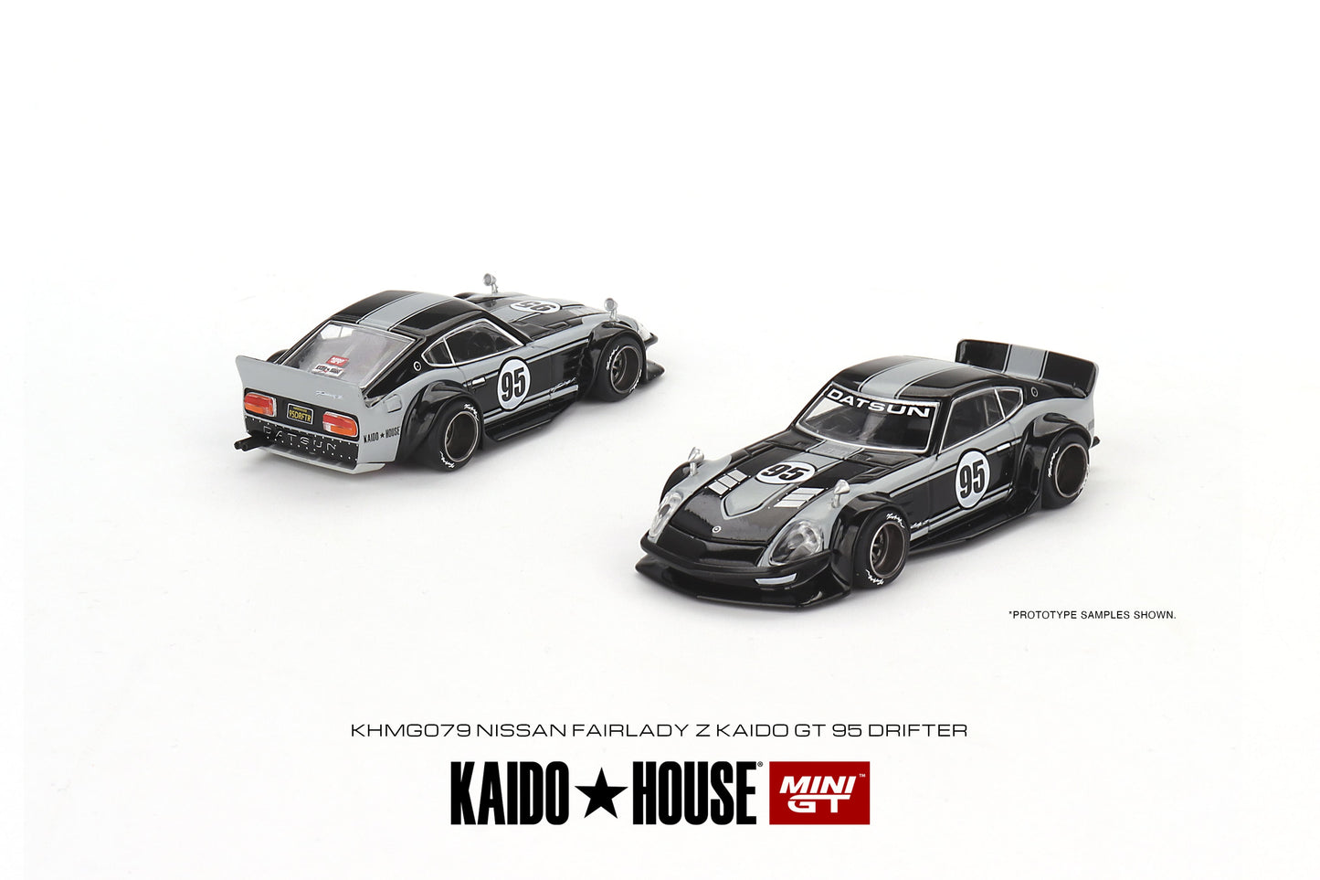 Mini GT- 1/64 Nissan Fairlady Z Kaido GT 95 Drifter V1 Kaido House (KHMG079)