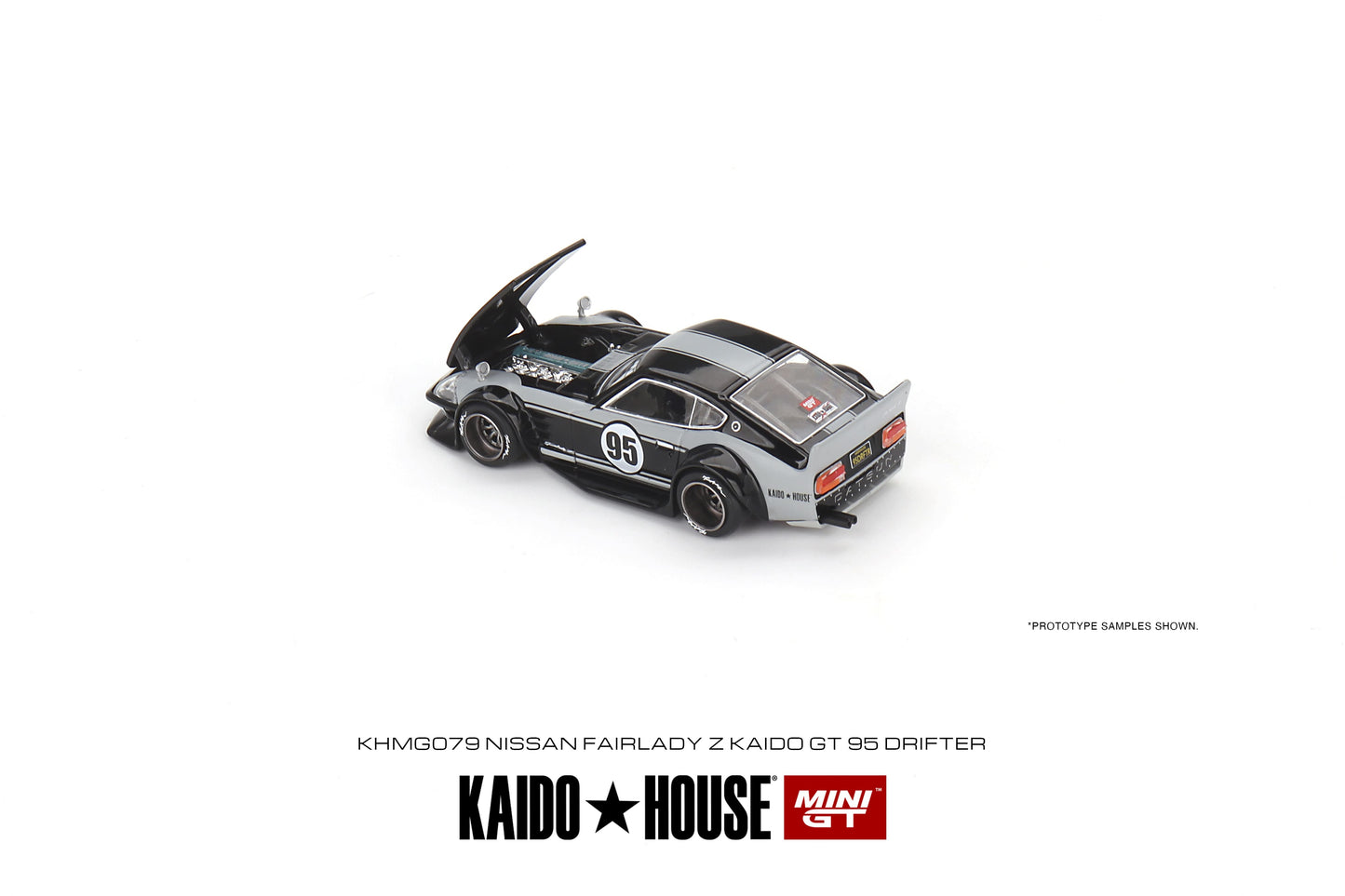 Mini GT- 1/64 Nissan Fairlady Z Kaido GT 95 Drifter V1 Kaido House (KHMG079)