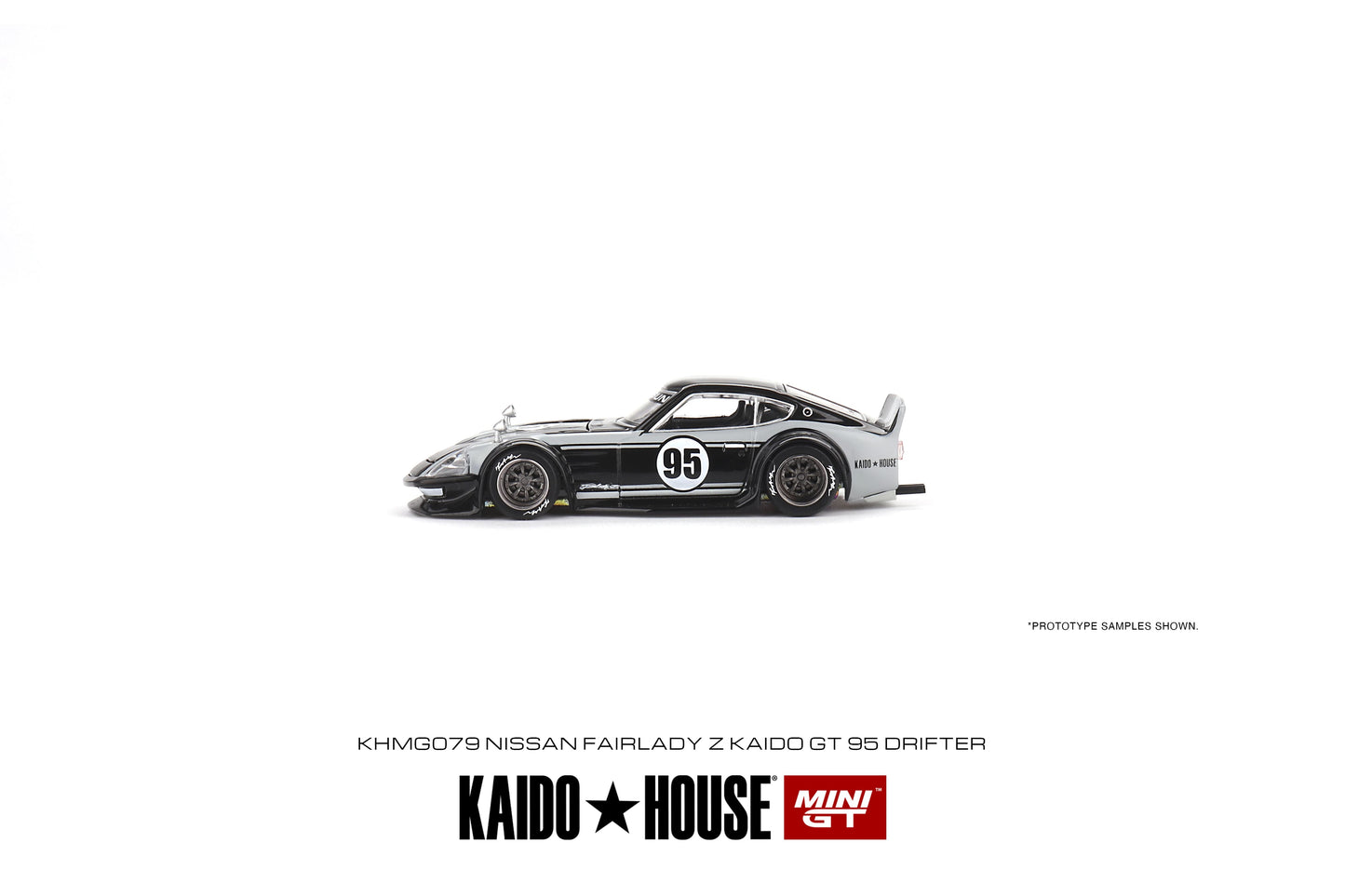 Mini GT- 1/64 Nissan Fairlady Z Kaido GT 95 Drifter V1 Kaido House (KHMG079)