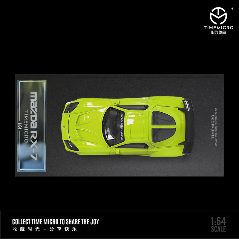 Time Micro 1/64 Mazda RX7 RX-7 VeilSide Apple Green