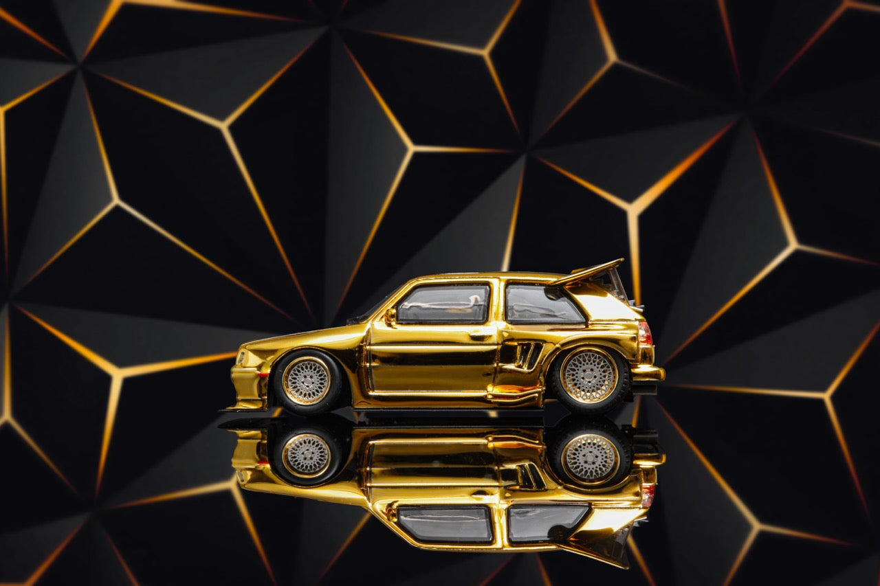 Liberty64 1:64 Volkswagen Golf MK2 KS Concept Chrome Gold