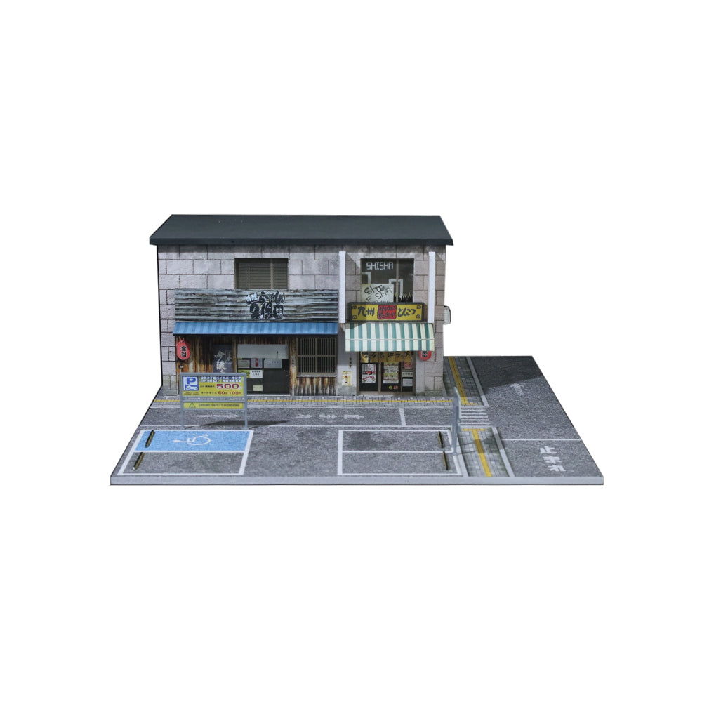 MoreArt 1:64 Kubota Restaurant Scene Model LED Light Diorama