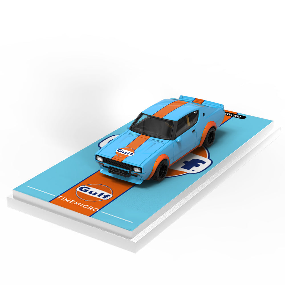 Time Micro 1:64 Nissan Skyline 2000GT-R KPGC110 Gulf Edition