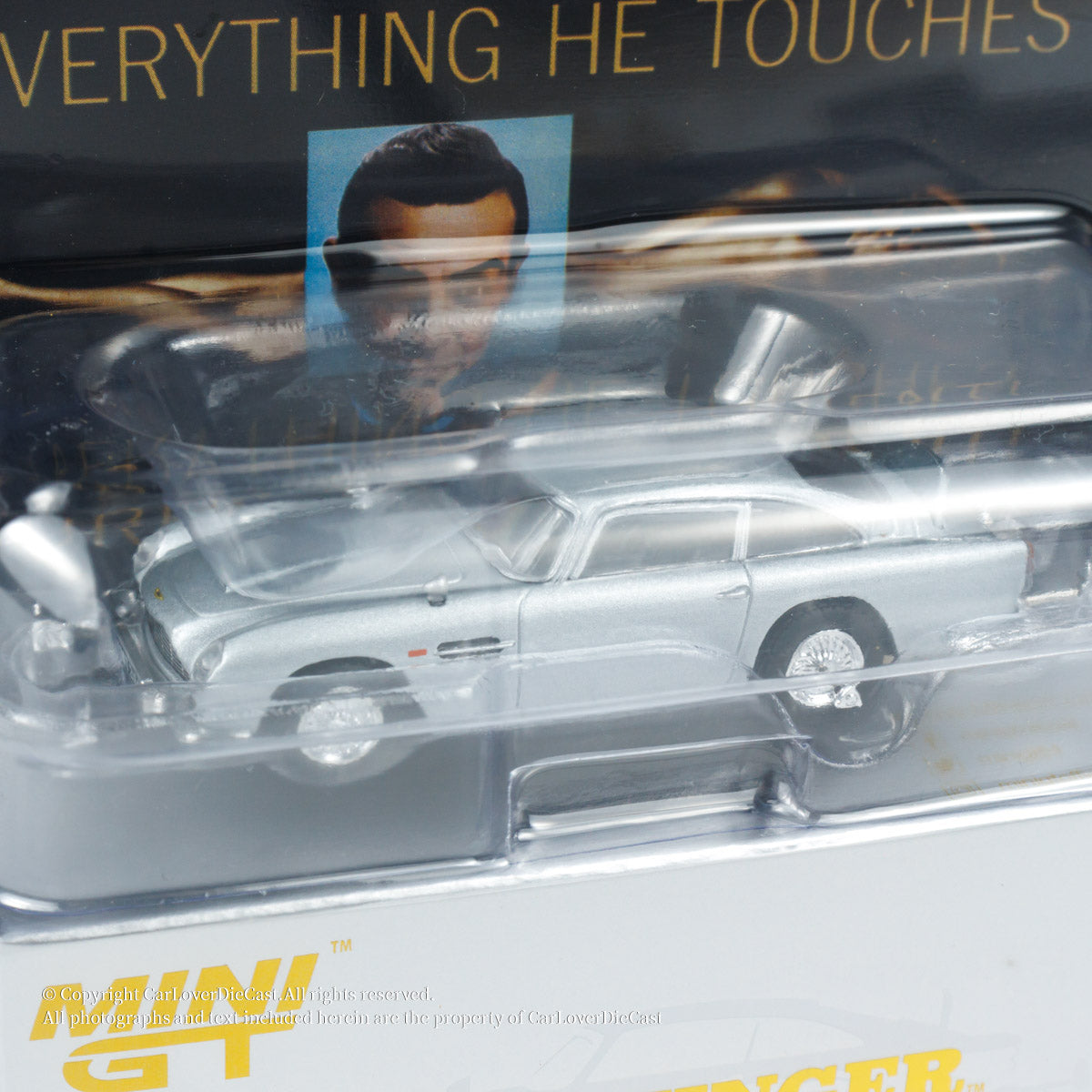 Mini GT 1:64 Aston Martin DB5 “Goldfinger” Blister Packaging English Version (MGT00900-007ECH)