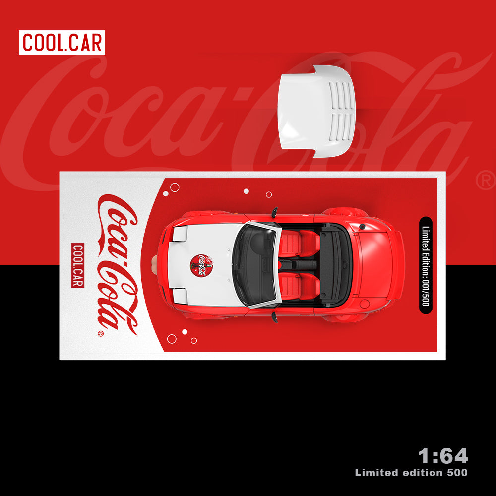 Cool.Car 1:64 Mazda MX-5 Coca-Cola Red White Edition