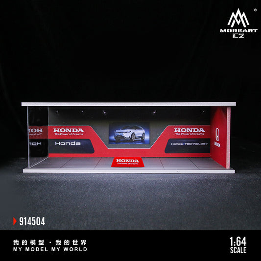MoreArt 1/64 Honda Assembly Showroom Diorama with LED Light