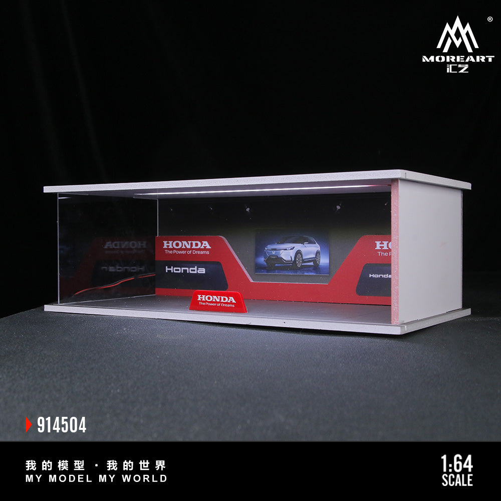 MoreArt 1/64 Honda Assembly Showroom Diorama with LED Light