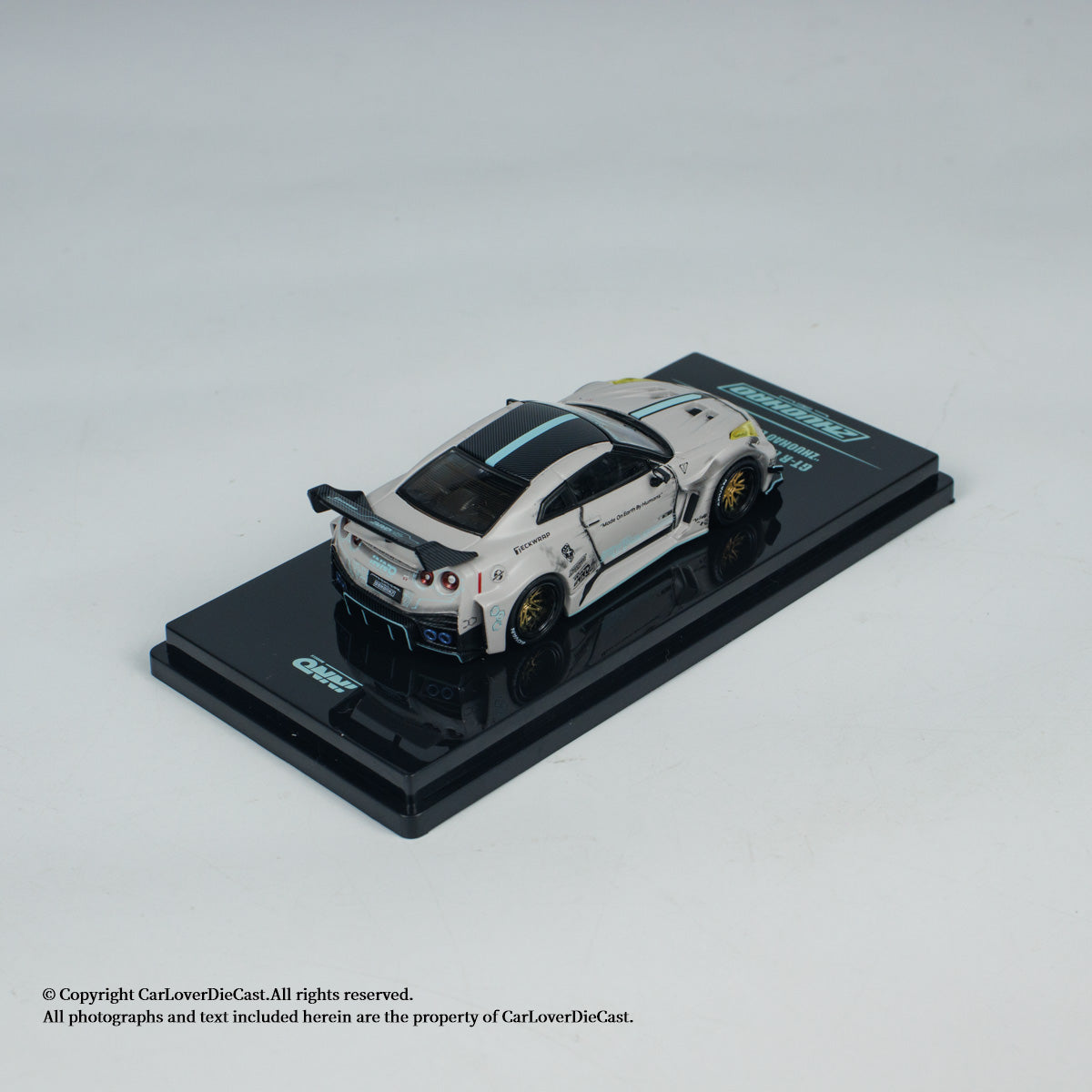 INNO64 1:64 Nissan GT-R R35 WIDEBODY ”ZHUOHAO LIU X INNO64" China Beijing Hobby Expo HEC 2025 Event Edition (IN64-R35SL-HEC25)