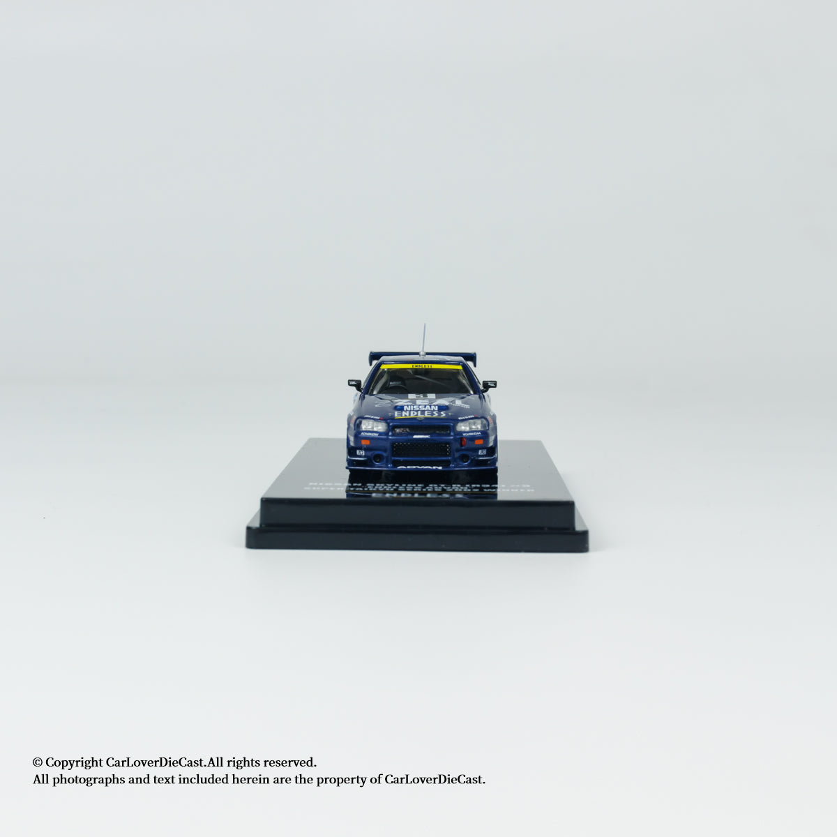 INNO64 1:64 NISSAN SKYLINE GT-R (R34) #3 ENDLESS ADVAN 2002 (IN64-R34-STS02W)