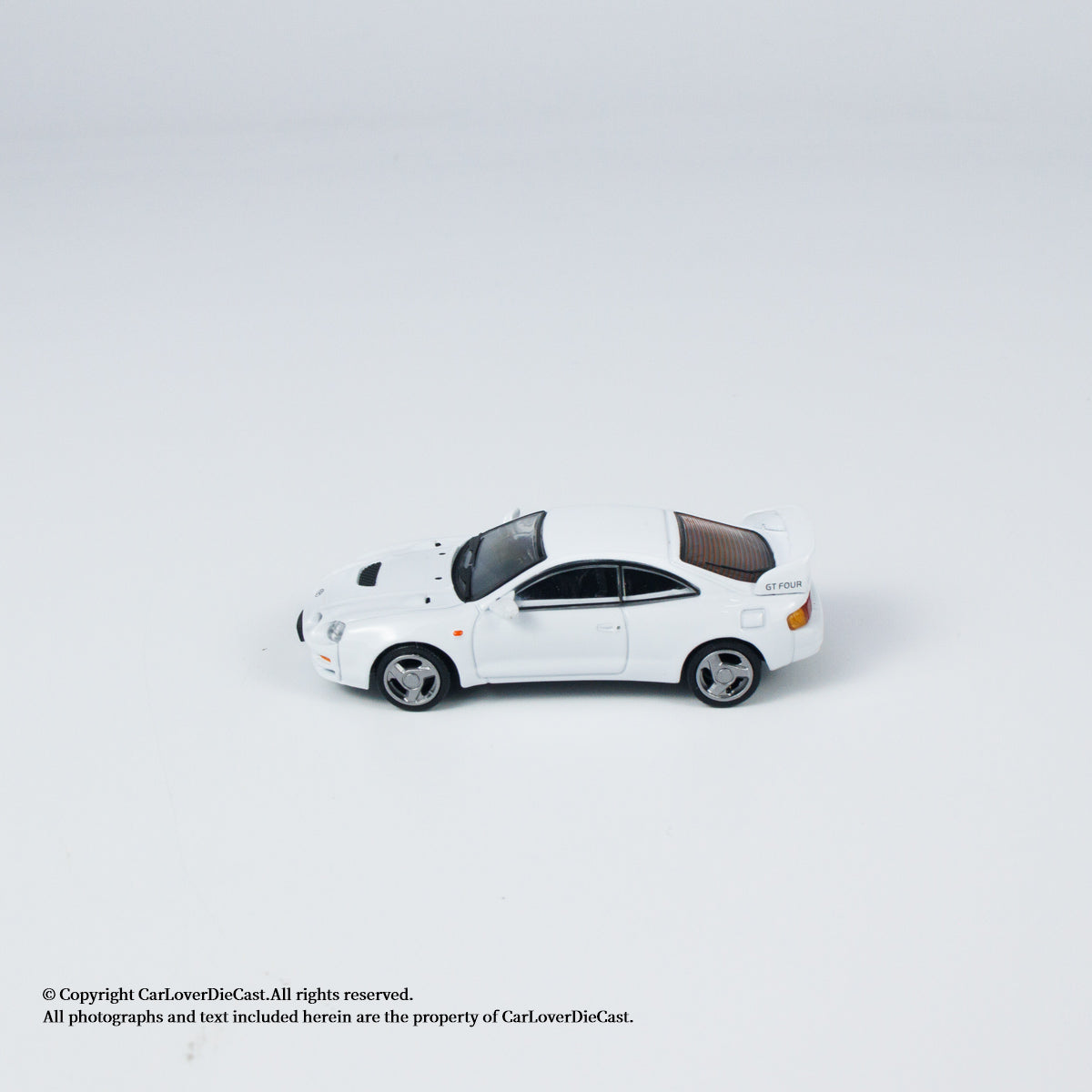 BM Creations 1:64 Toyota Celica GT Four RHD White