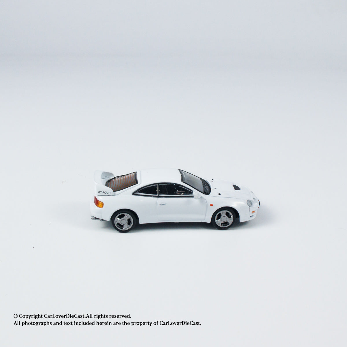 BM Creations 1:64 Toyota Celica GT Four RHD White