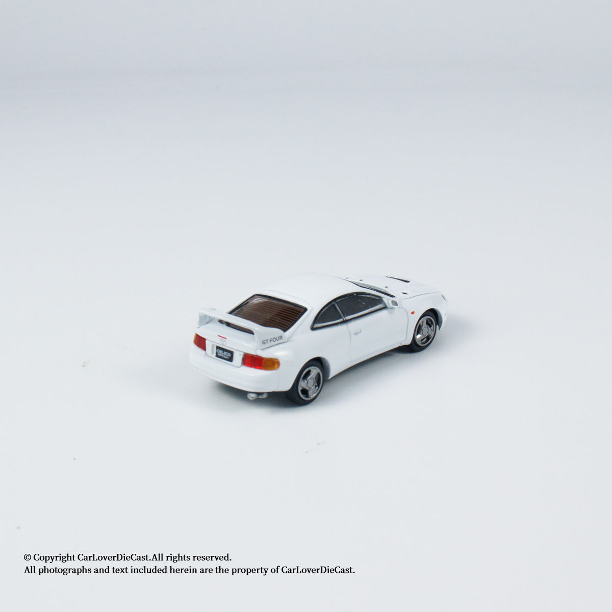 BM Creations 1:64 Toyota Celica GT Four RHD White