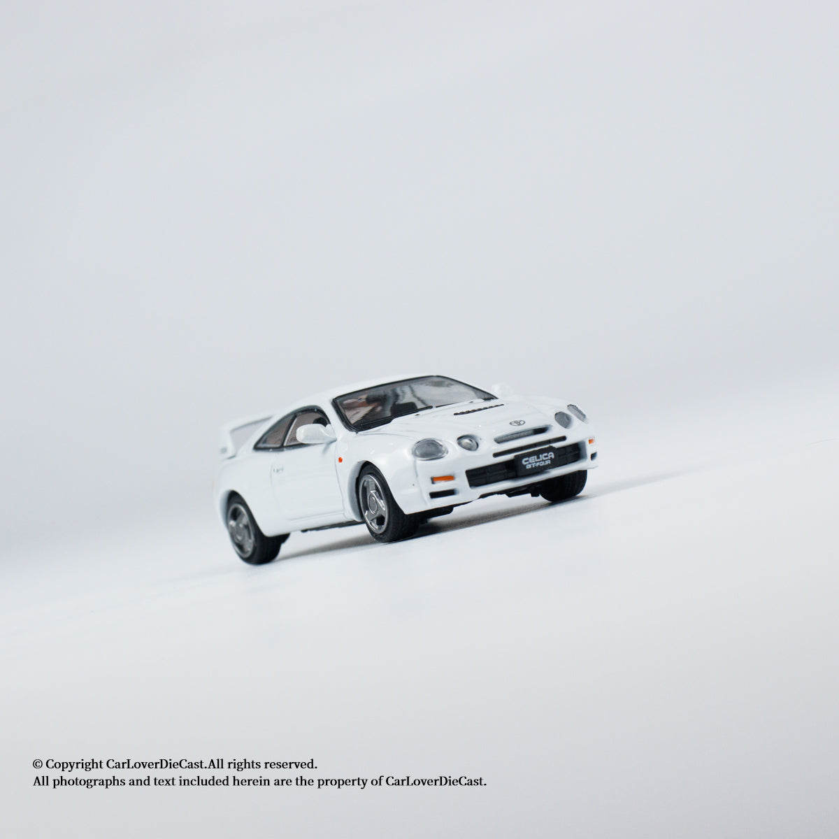 BM Creations 1:64 Toyota Celica GT Four RHD White