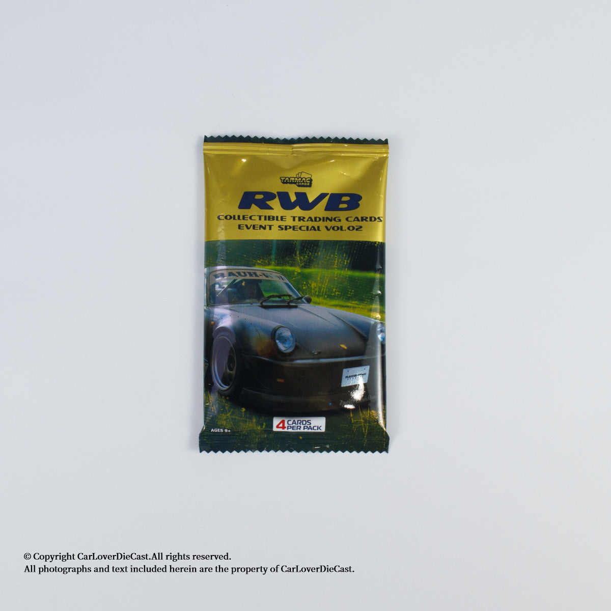 Tarmac Cards Event Special Pack - RWB Vol.02 - Single Pack (4 cards per pack, no model car included)