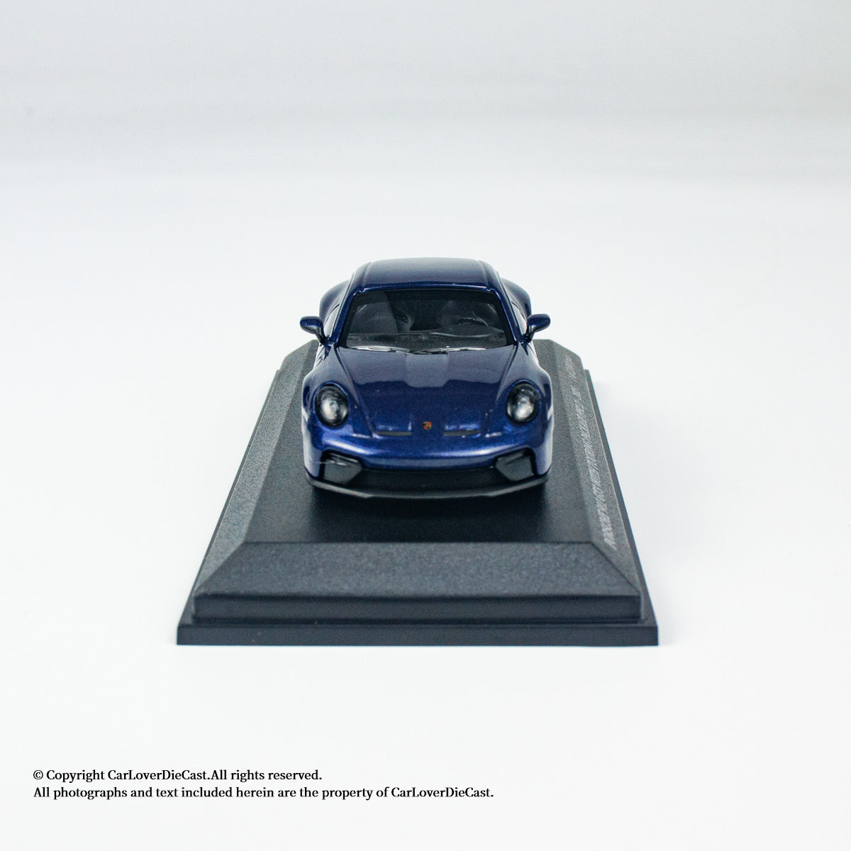 MINICHAMPS 1:64 PORSCHE 911 (992.2) GT3 TOURING - 2025 - BLUE METALLIC - EXCLUSIVE FOR CLDC