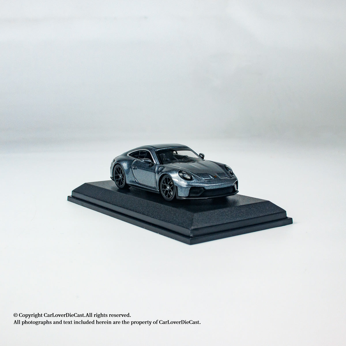 MINICHAMPS 1:64 PORSCHE 911 (992.2) GT3 TOURING - 2025 - GREY METALLIC - EXCLUSIVE FOR CLDC