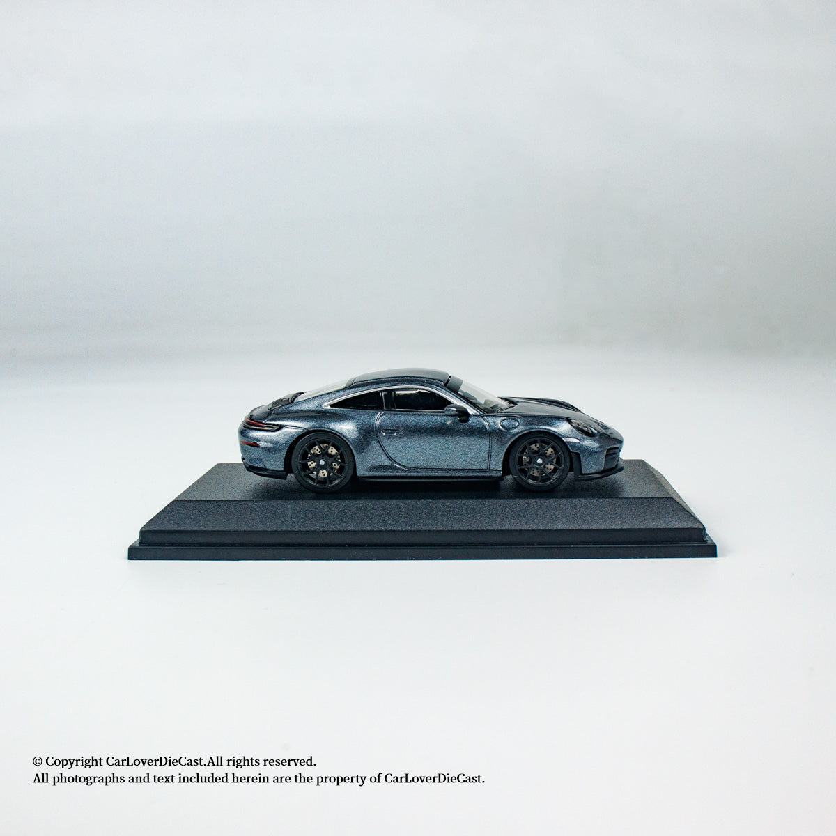 MINICHAMPS 1:64 PORSCHE 911 (992.2) GT3 TOURING - 2025 - GREY METALLIC - EXCLUSIVE FOR CLDC