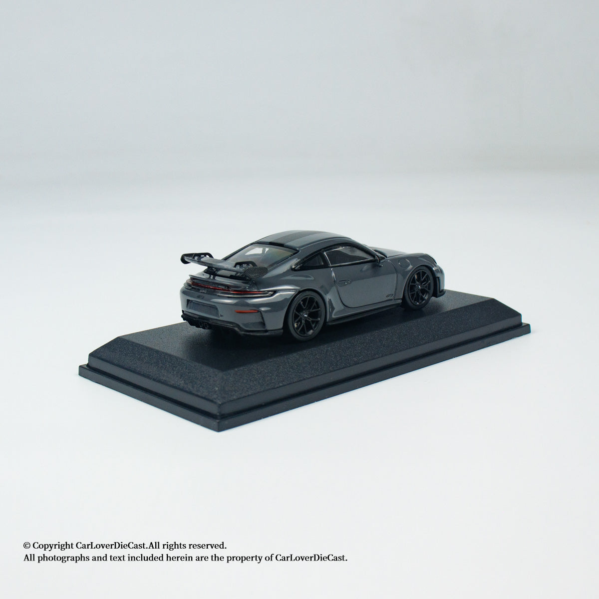 MINICHAMPS 1:64 PORSCHE 911 (992.2) GT3-2025-GREY W WEISSACH PACKAGE - EXCLUSIVE FOR CLDC