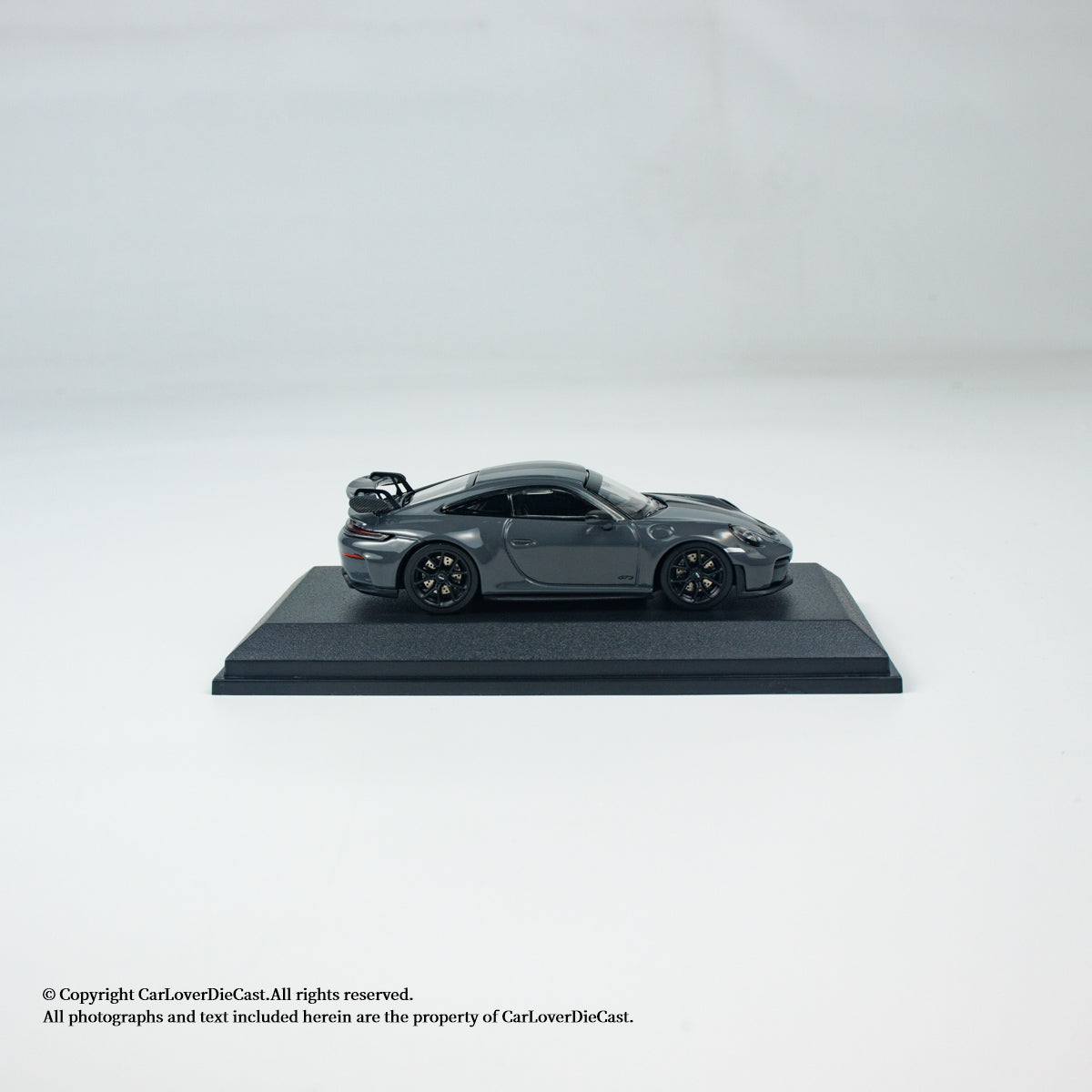 MINICHAMPS 1:64 PORSCHE 911 (992.2) GT3-2025-GREY W WEISSACH PACKAGE - EXCLUSIVE FOR CLDC