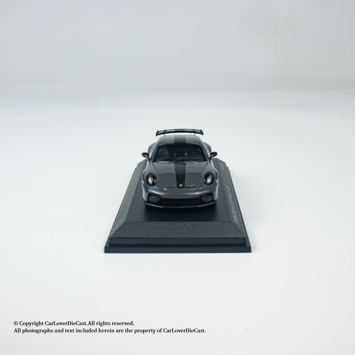 MINICHAMPS 1:64 PORSCHE 911 (992.2) GT3-2025-GREY W WEISSACH PACKAGE - EXCLUSIVE FOR CLDC