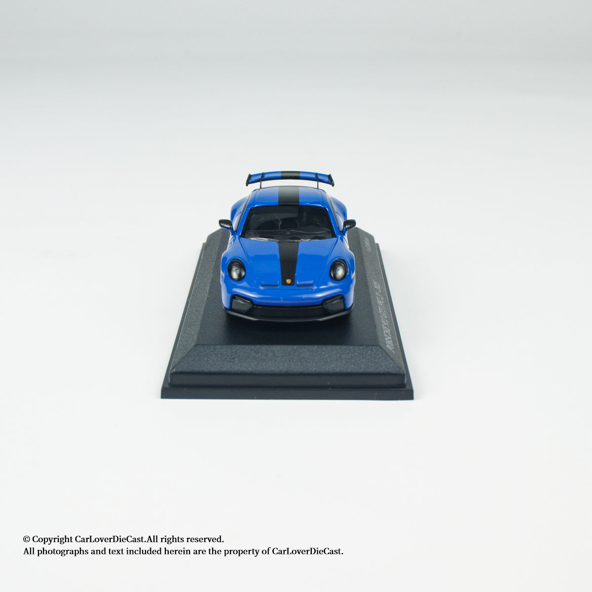 MINICHAMPS 1:64 PORSCHE 911 (992.2) GT3-2025-BLUE W WEISSACH PACKAGE - EXCLUSIVE FOR CLDC