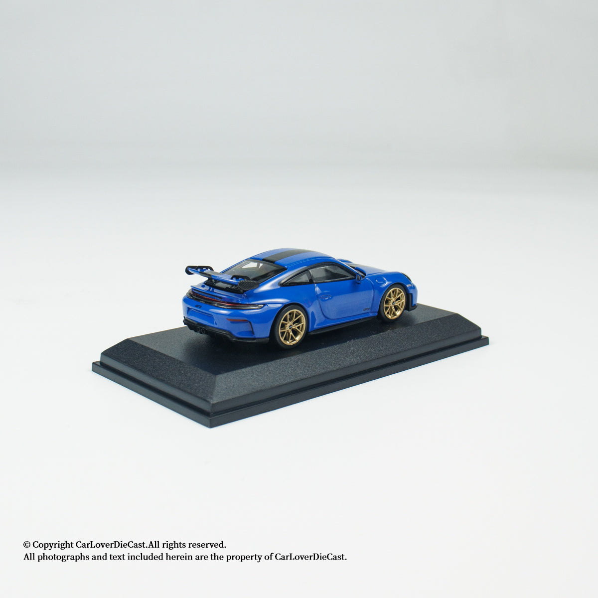 MINICHAMPS 1:64 PORSCHE 911 (992.2) GT3-2025-BLUE W WEISSACH PACKAGE - EXCLUSIVE FOR CLDC