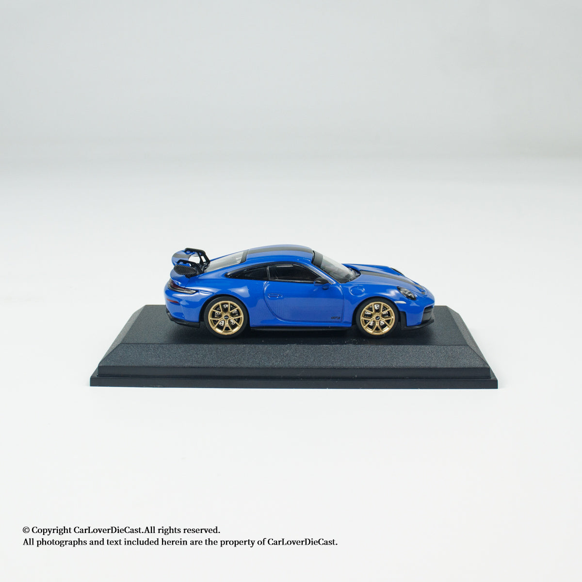 MINICHAMPS 1:64 PORSCHE 911 (992.2) GT3-2025-BLUE W WEISSACH PACKAGE - EXCLUSIVE FOR CLDC