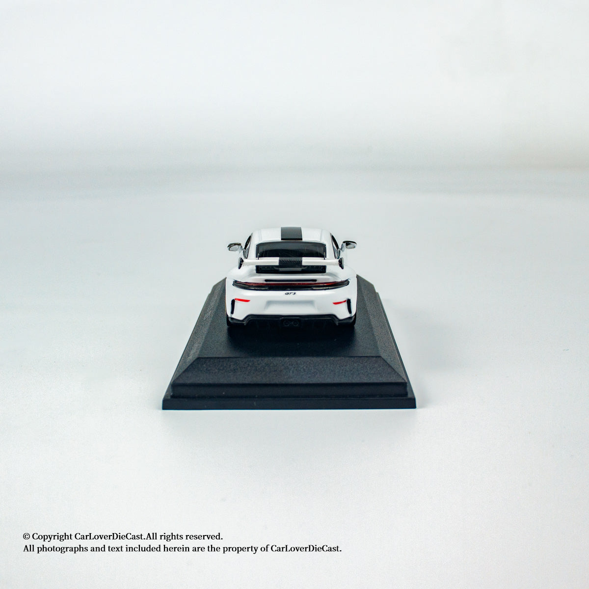 MINICHAMPS 1:64 PORSCHE 911 (992.2) GT3-2025-WHITE W WEISSACH PACKAGE - EXCLUSIVE FOR CLDC