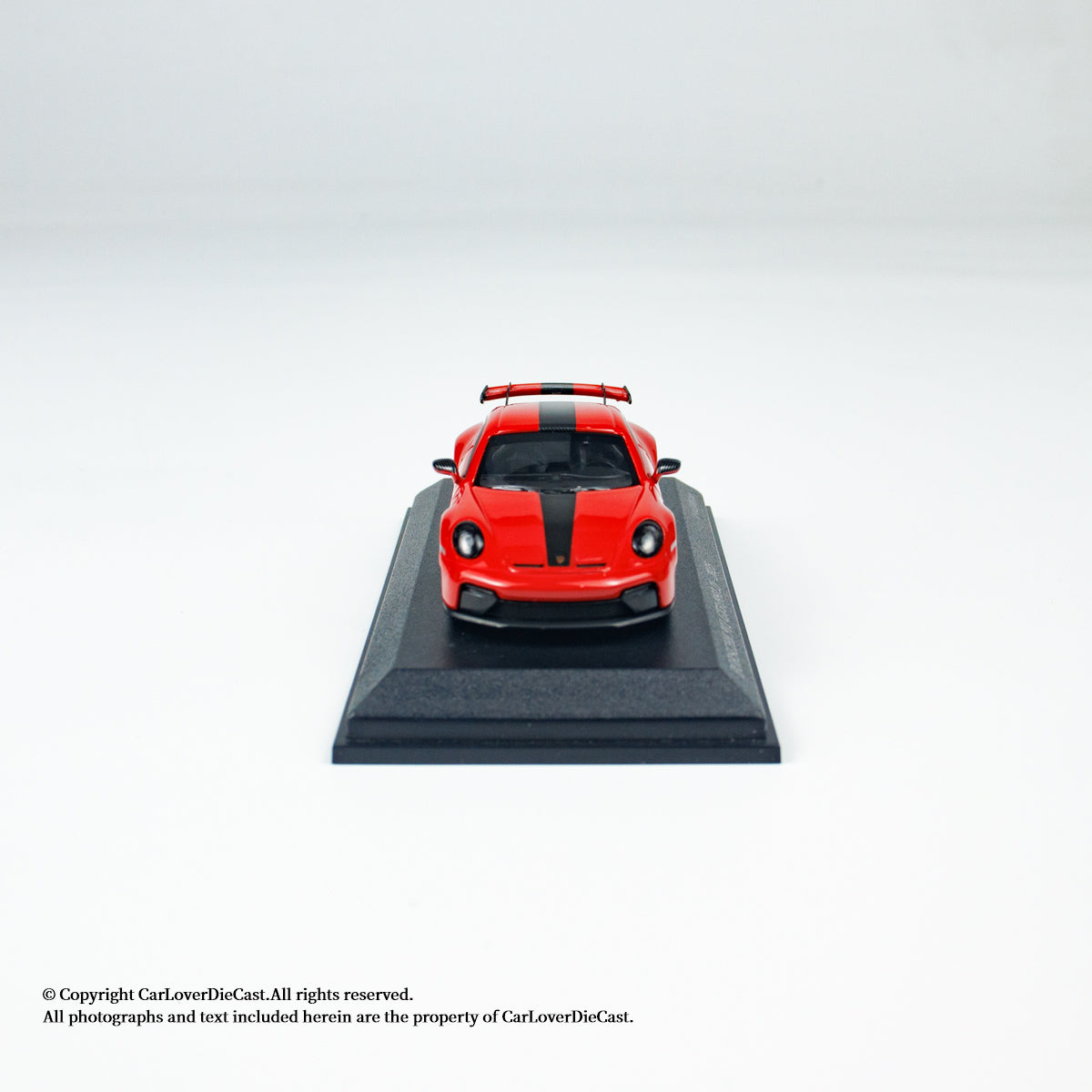 MINICHAMPS 1:64 PORSCHE 911 (992.2) GT3-2025-RED W WEISSACH PACKAGE - EXCLUSIVE FOR CLDC