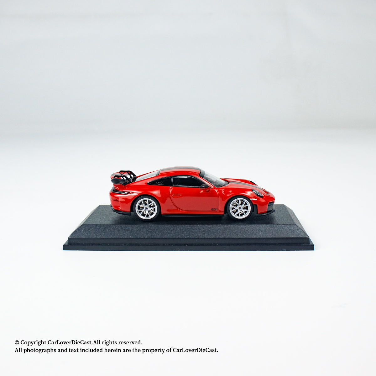 MINICHAMPS 1:64 PORSCHE 911 (992.2) GT3-2025-RED W WEISSACH PACKAGE - EXCLUSIVE FOR CLDC