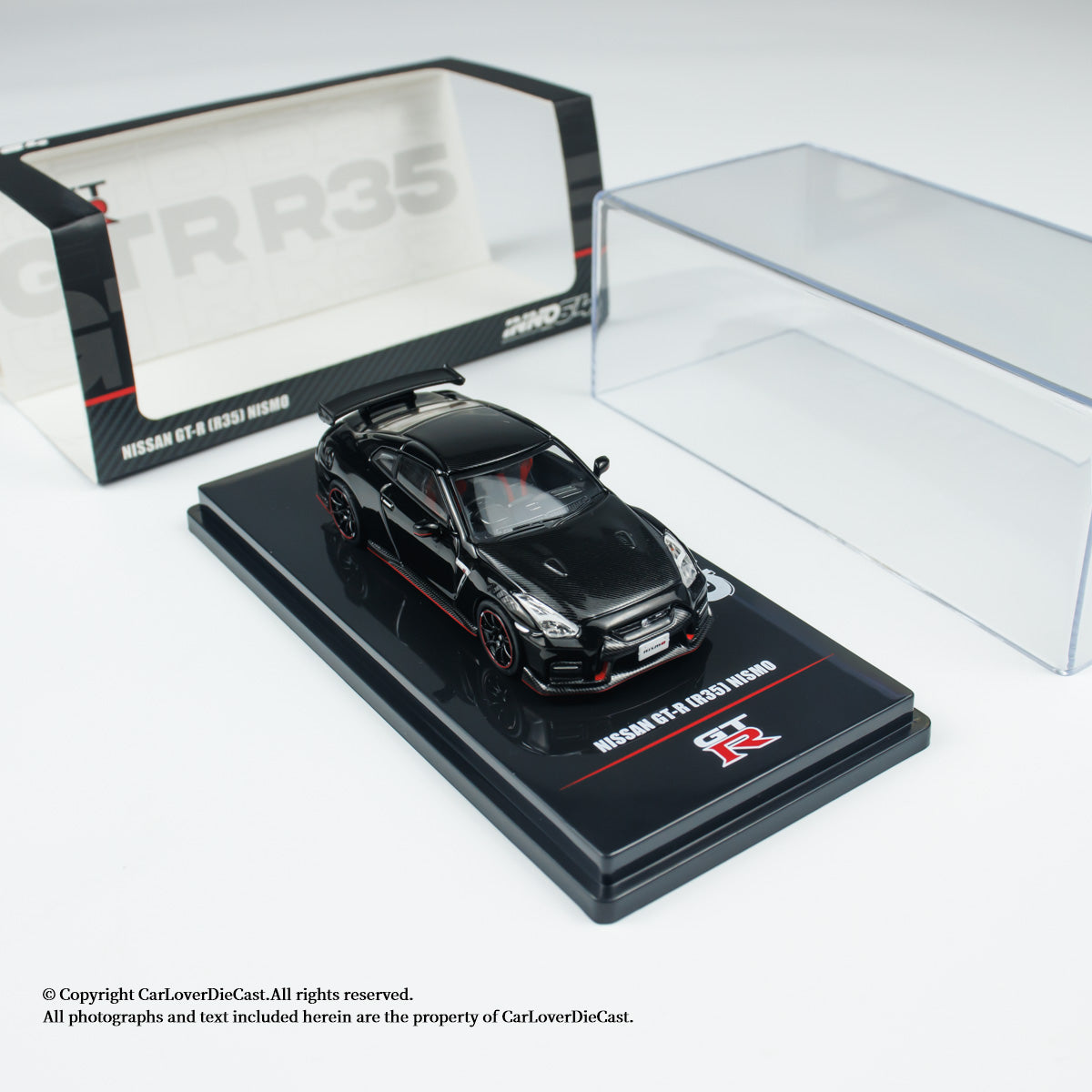 INNO64 1:64 NISSAN GT-R (R35) NISMO Black (IN64-R35N-BLA)