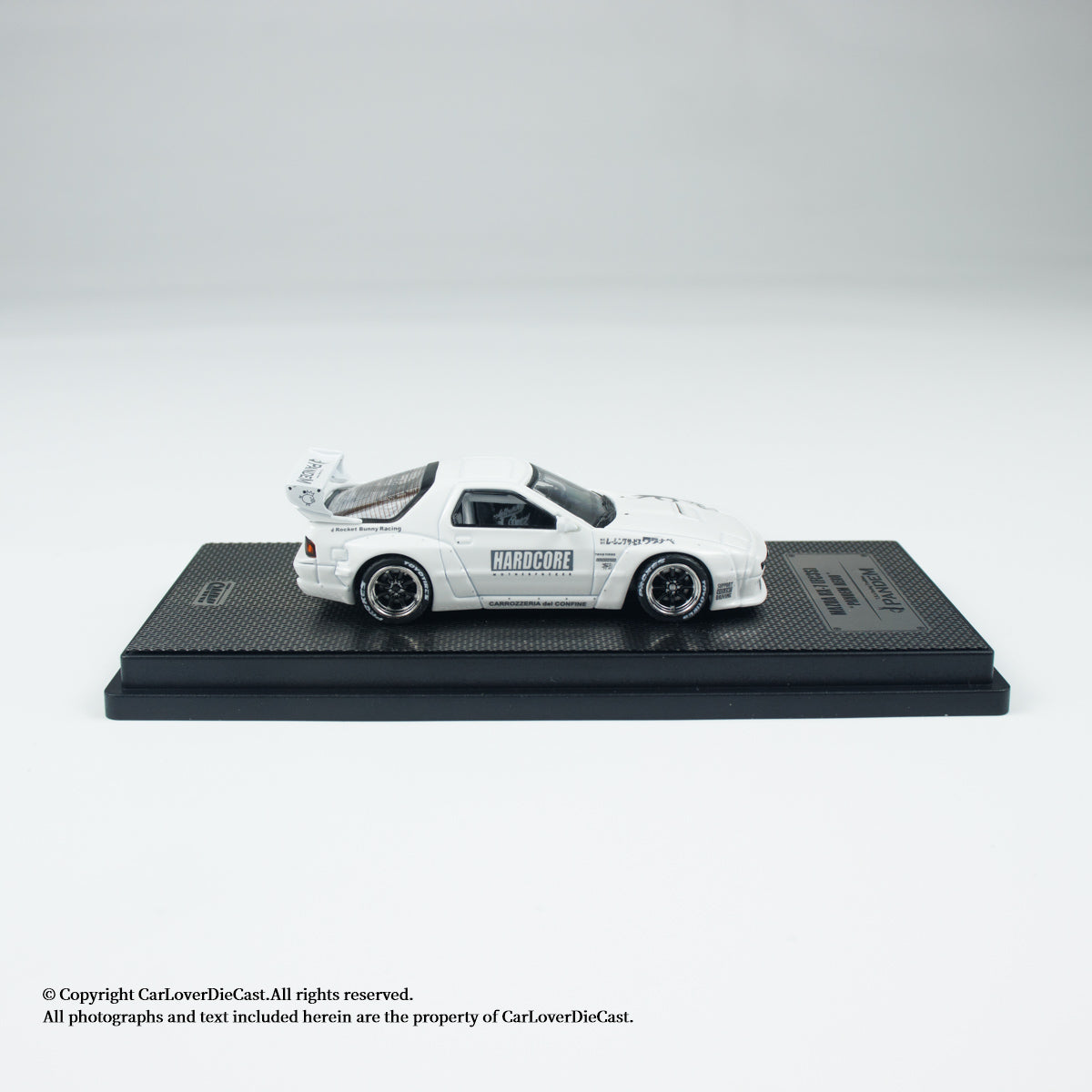 INNO64 1:64 MAZDA RX7 (FC3S) PANDEM AERO Widebody Kit (IN64-RX7FCP-WHI1)