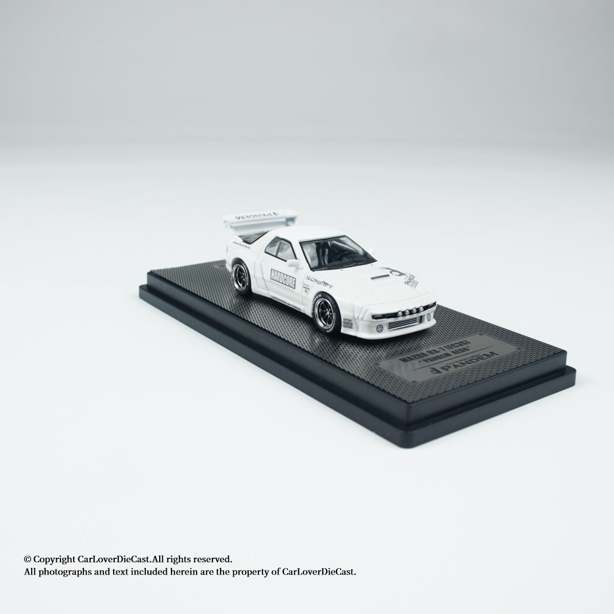INNO64 1:64 MAZDA RX7 (FC3S) PANDEM AERO Widebody Kit (IN64-RX7FCP-WHI1)