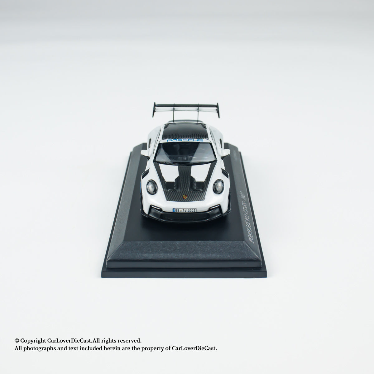 MINICHAMPS 1:64 PORSCHE 911 (992) GT3 RS - 2024 - GREY METALLIC W WEISSACH - EXCLUSIVE FOR CLDC