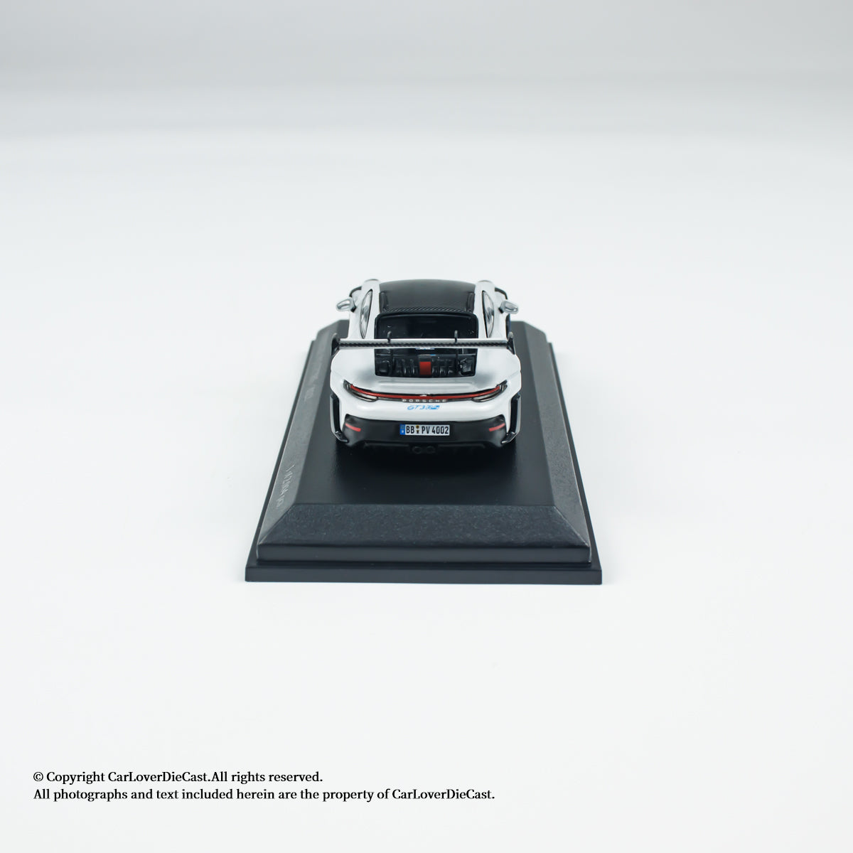 MINICHAMPS 1:64 PORSCHE 911 (992) GT3 RS - 2024 - GREY METALLIC W WEISSACH - EXCLUSIVE FOR CLDC