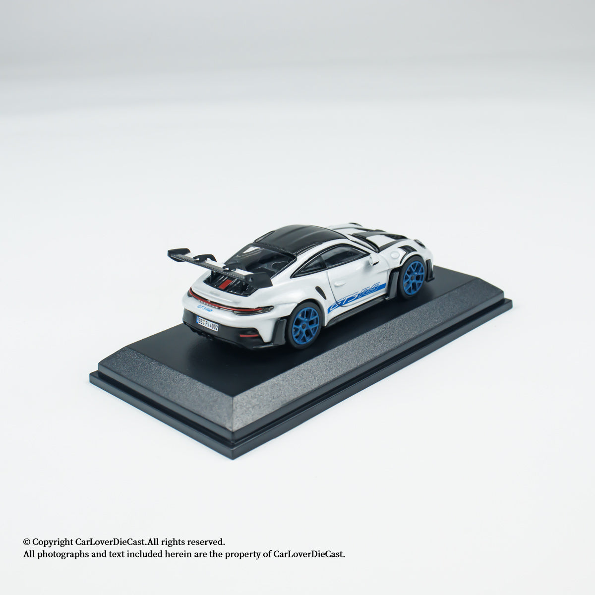 MINICHAMPS 1:64 PORSCHE 911 (992) GT3 RS - 2024 - GREY METALLIC W WEISSACH - EXCLUSIVE FOR CLDC