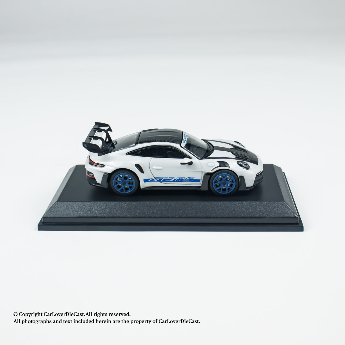 MINICHAMPS 1:64 PORSCHE 911 (992) GT3 RS - 2024 - GREY METALLIC W WEISSACH - EXCLUSIVE FOR CLDC